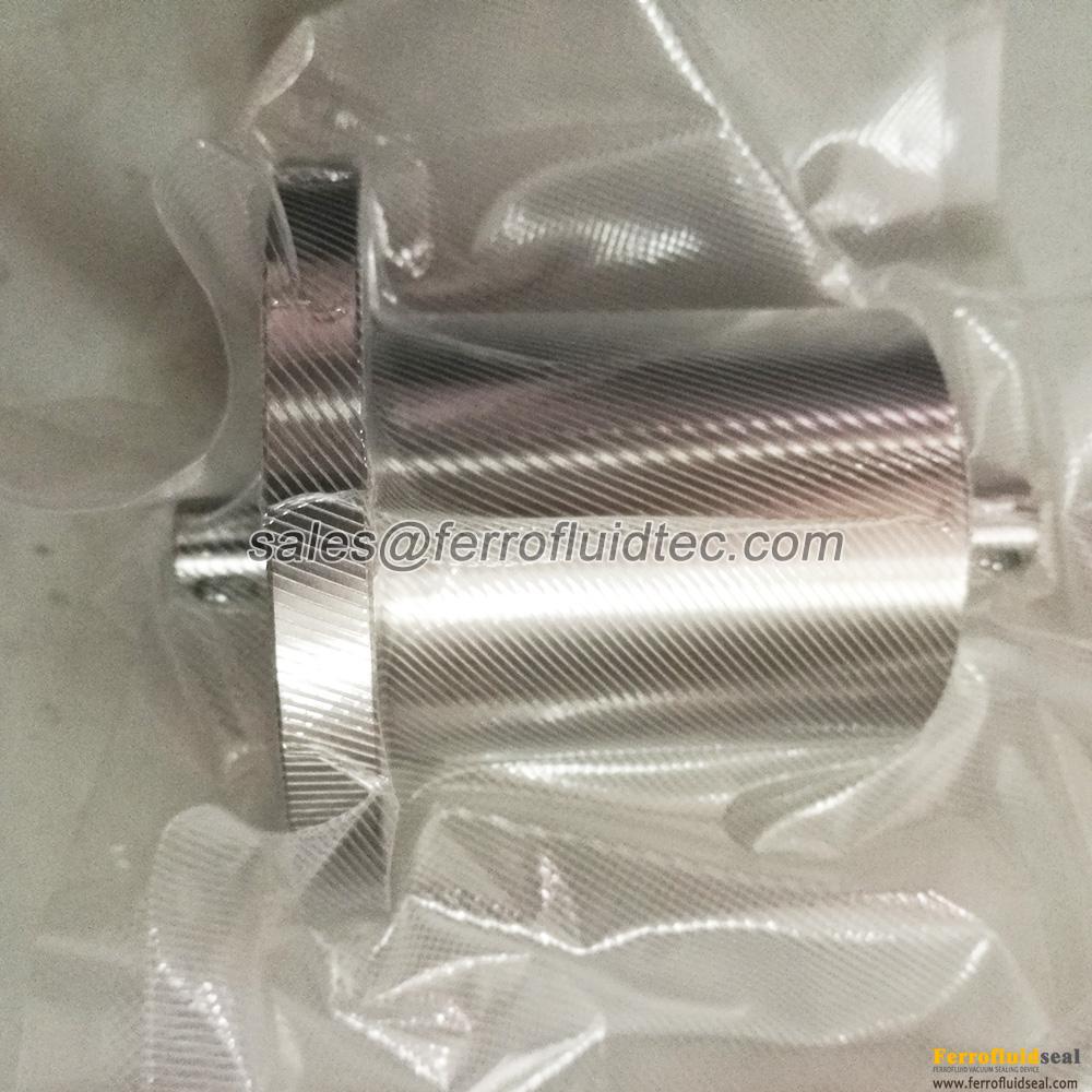 Rotary Motion Ferrofluid Feedthrough